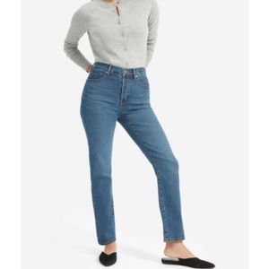 Everlane High-Rise Cigarette Stretch Jean Slim Straight Jeans Size 23 NWT